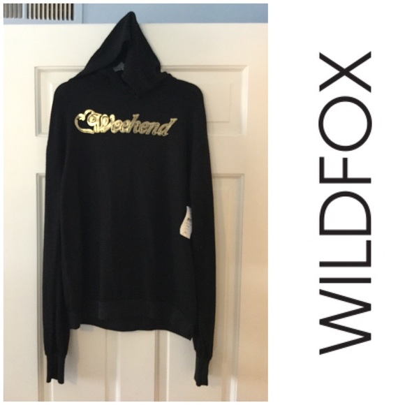 Wildfox Tops - 💜MUST GO💜Wildfox weekend heart hoodie sweatshirt
